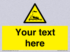 Custom Warning wind over tide conditions